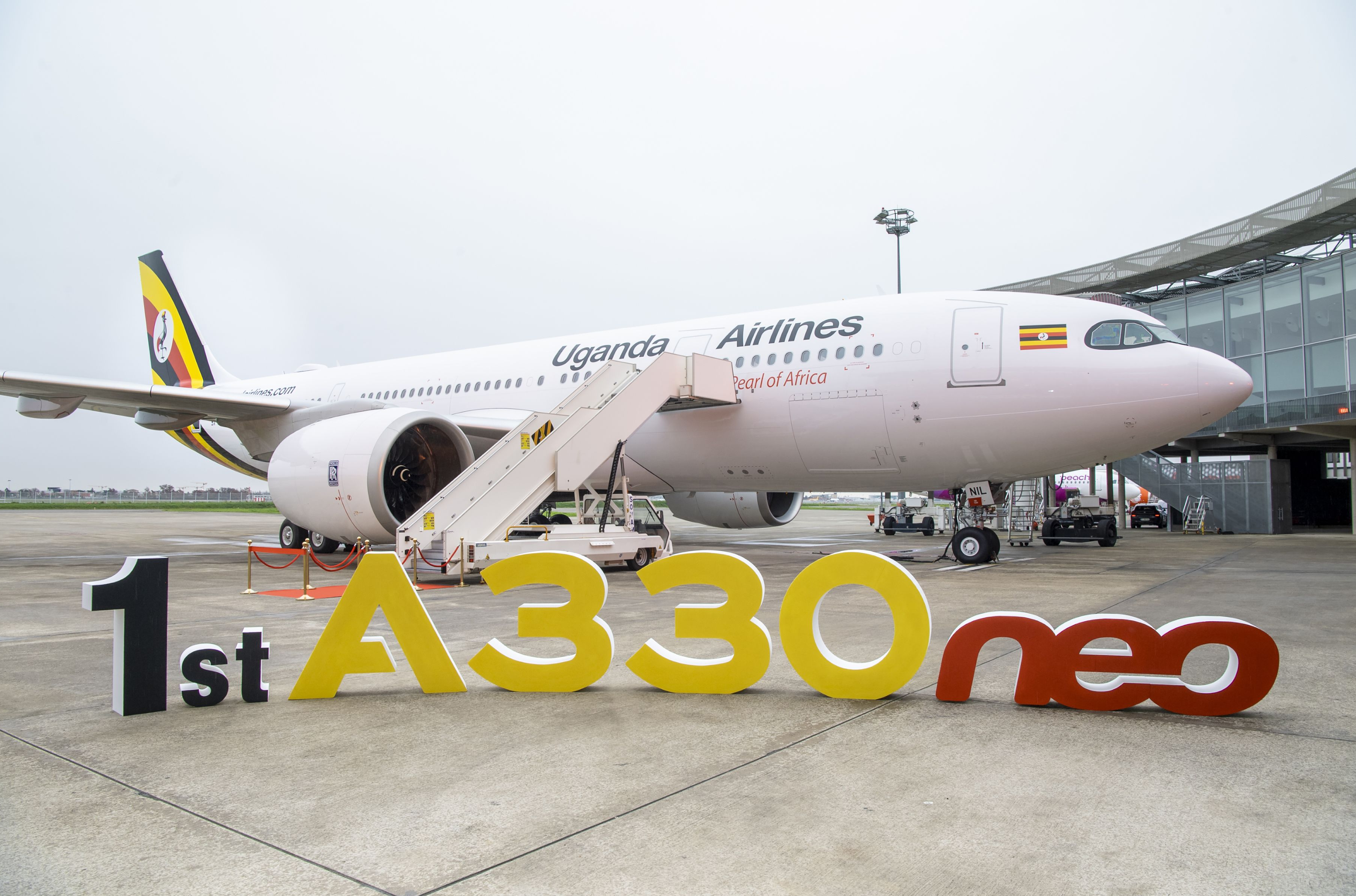 乌干达航空接收其首架空客a330neo飞机