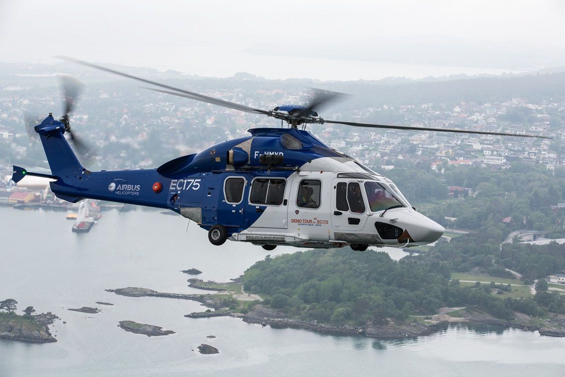 空客将h175直升机推向英国市场