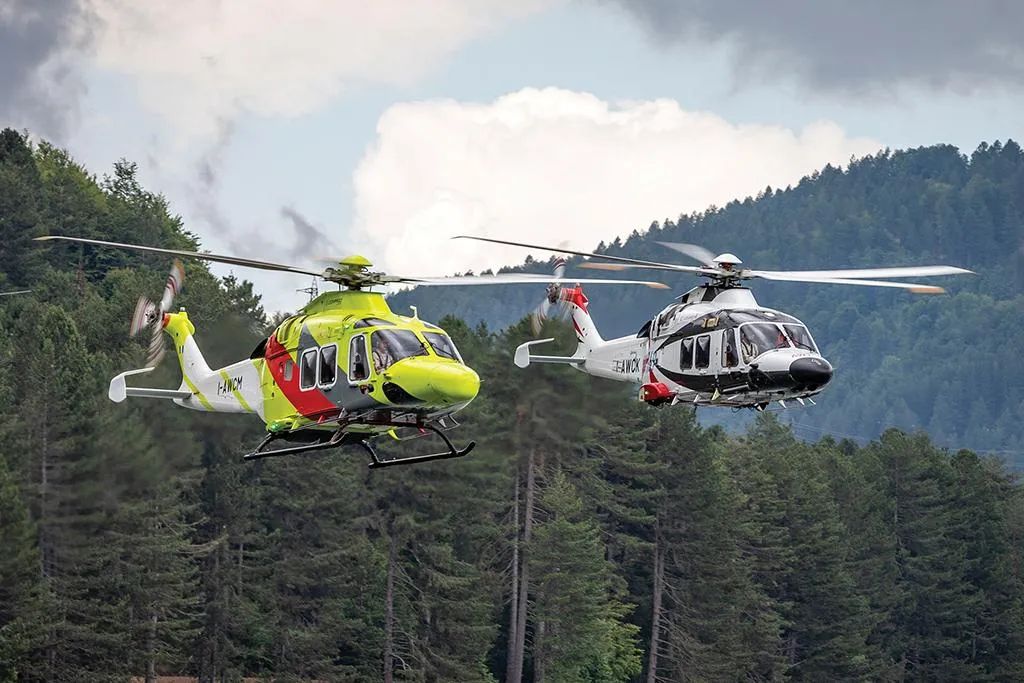 例如莱奥纳多为aw169直升机开发了性能增强包,还在为军用和准军用市场