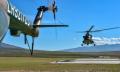 组图：  西藏军区演练直升机伤员救护等实战化课目