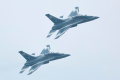 組圖：南昌飛行大會還有精彩一幕 L15雙機編隊飛行表演