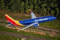 组图：美西南航空机长最后一次驾驶737-800飞机飞行