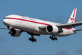 组图：印尼一架波音777客机抵达汉堡国际机场