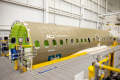 组图：空客首架ACJ TwoTwenty 机身抵达加拿大米拉贝尔总装生产线