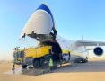 组图：一架安-124一次性将三辆消防卡车从中东运输到中亚