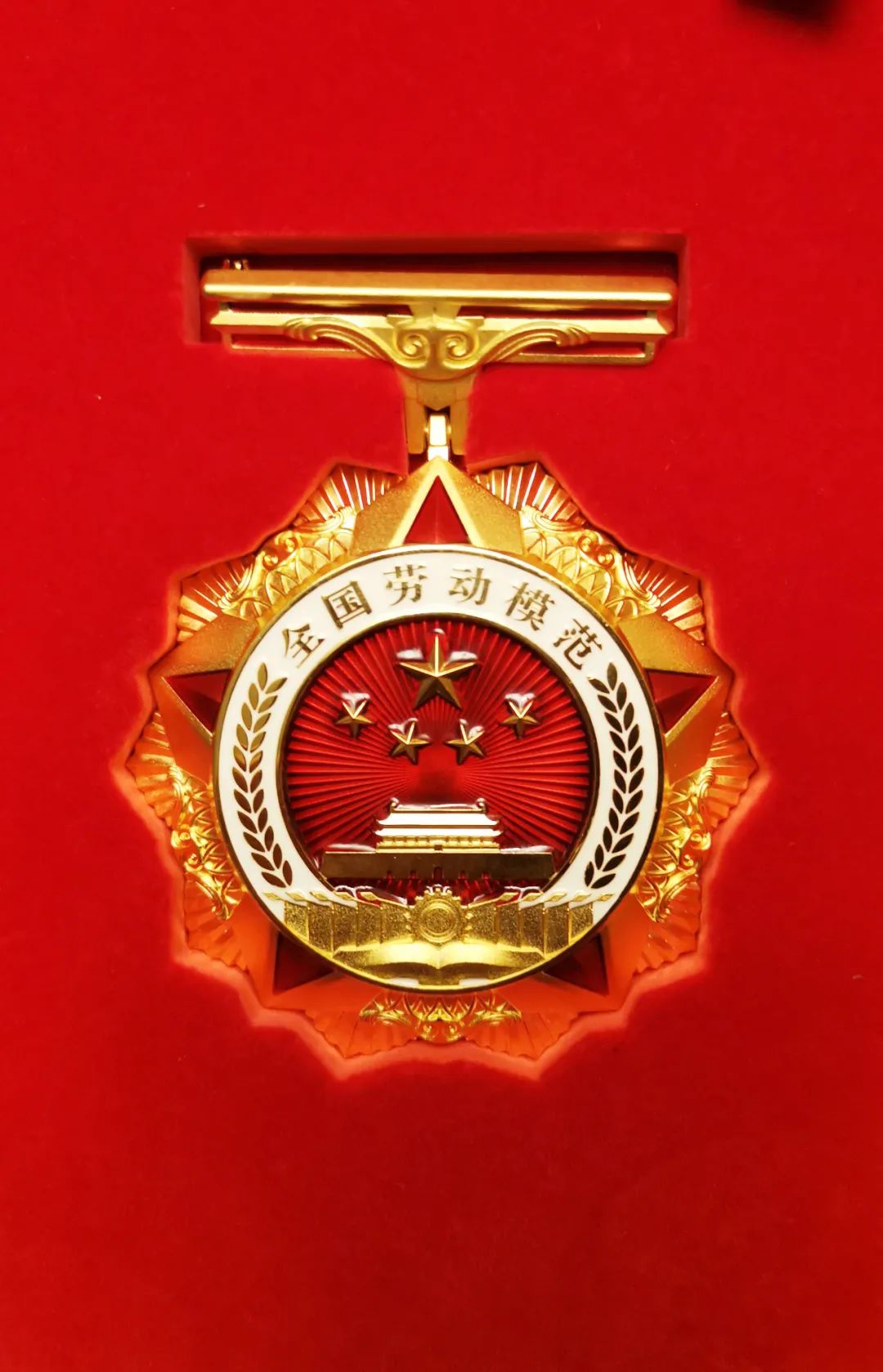 1956年全国劳模奖章图片