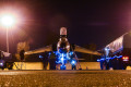 組圖：戰鷹夜訓酷圖！海軍航空大學某團組織飛行學員進行夜航訓練