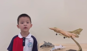 視頻：不愧是航空城長大的孩子們