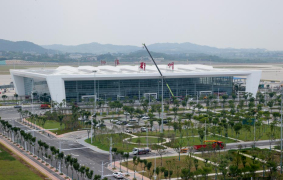 组图：中国首个专业货运机场即将投用