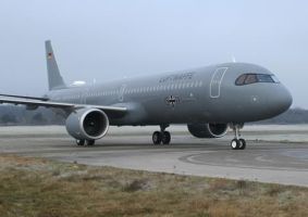 Cabin configurations illustrate flexibility of German air force A321LR