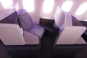 新西兰航空首次启用赛峰集团的全新高端商务舱座椅
