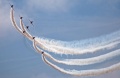 组图：英国“红箭”飞行表演队在南港航展进行飞行表演！