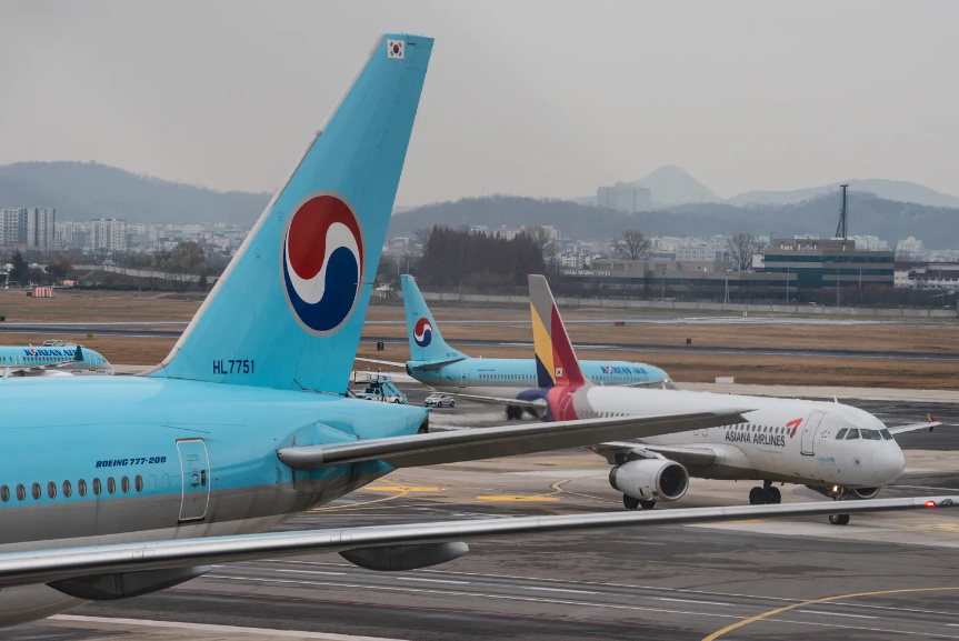 大韩航空A330在发动机故障后紧急降落在阿塞拜疆