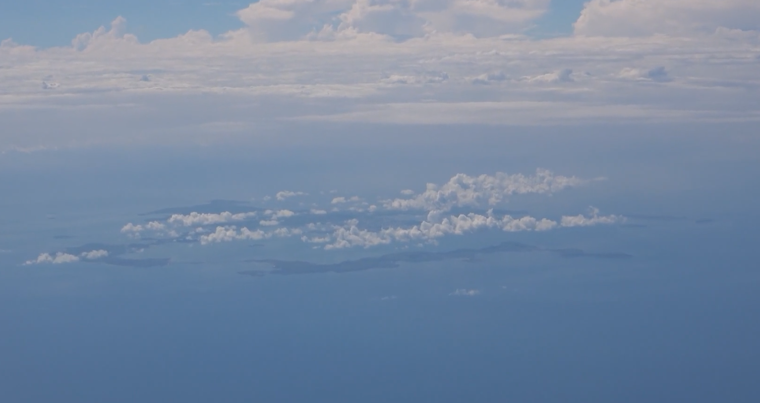 視頻：現場視頻！東部戰區飛行員俯瞰澎湖列島