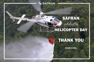 世界直升机日，赛峰集团感谢有你！