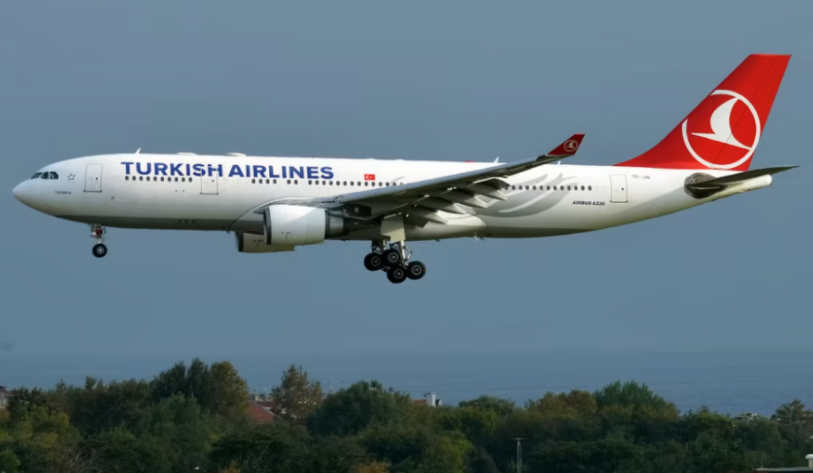 土耳其航空A330航班遭遇气流5名乘客受伤