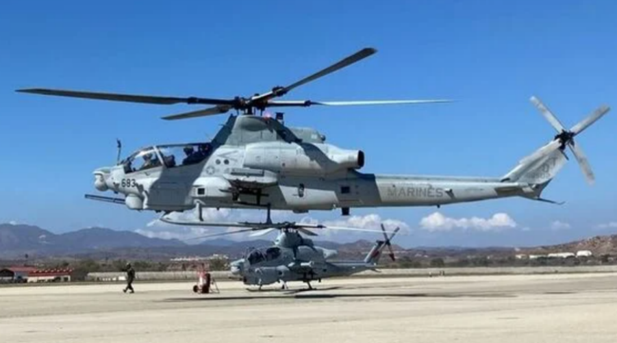 捷克空军使用UH-1Y和AH-1Z直升机进行训练