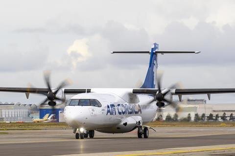 科西嘉航空接收ATR72-600飞机