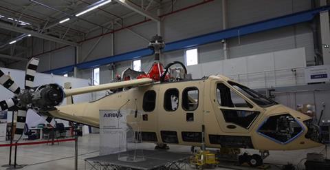 空客新一代Racer直升机完成首次通电测试