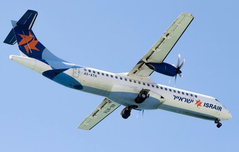 以色列航空出售两架ATR72-500飞机