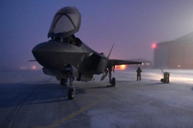 F-35战机首次部署到格陵兰岛
