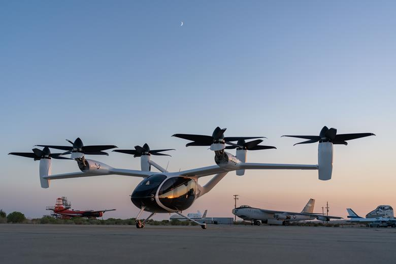 美国初创公司向美空军交付首辆电动垂直起降飞机